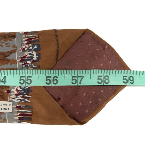 Vintage Norman Rockwell 100% Silk Necktie - Picture 7 of 9